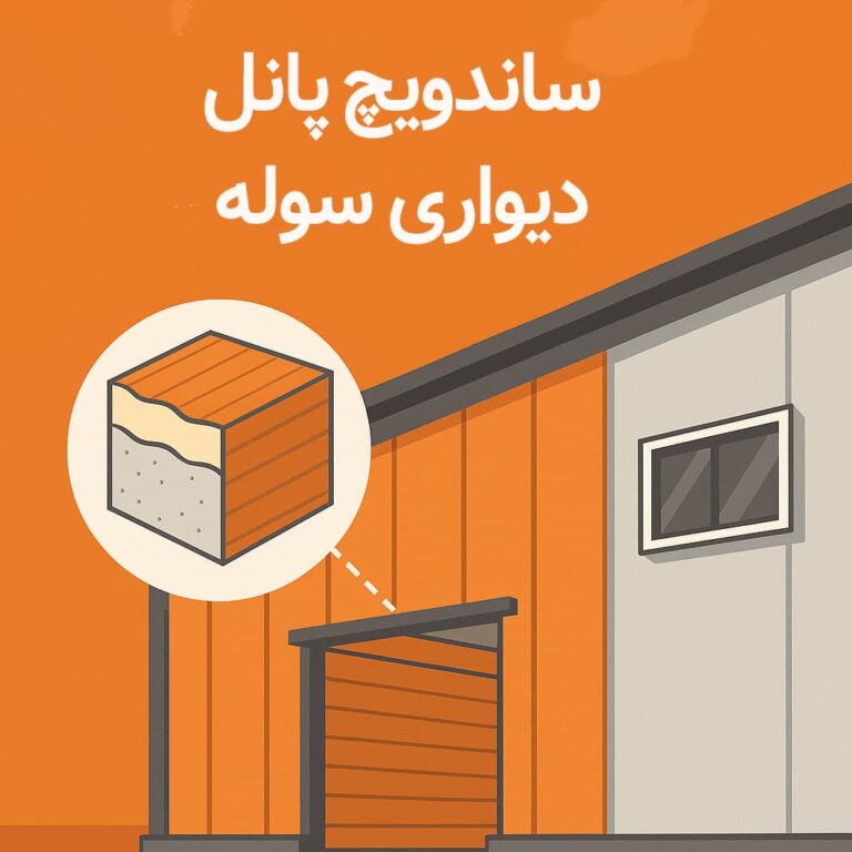 ساندویچ پانل دیواری سوله