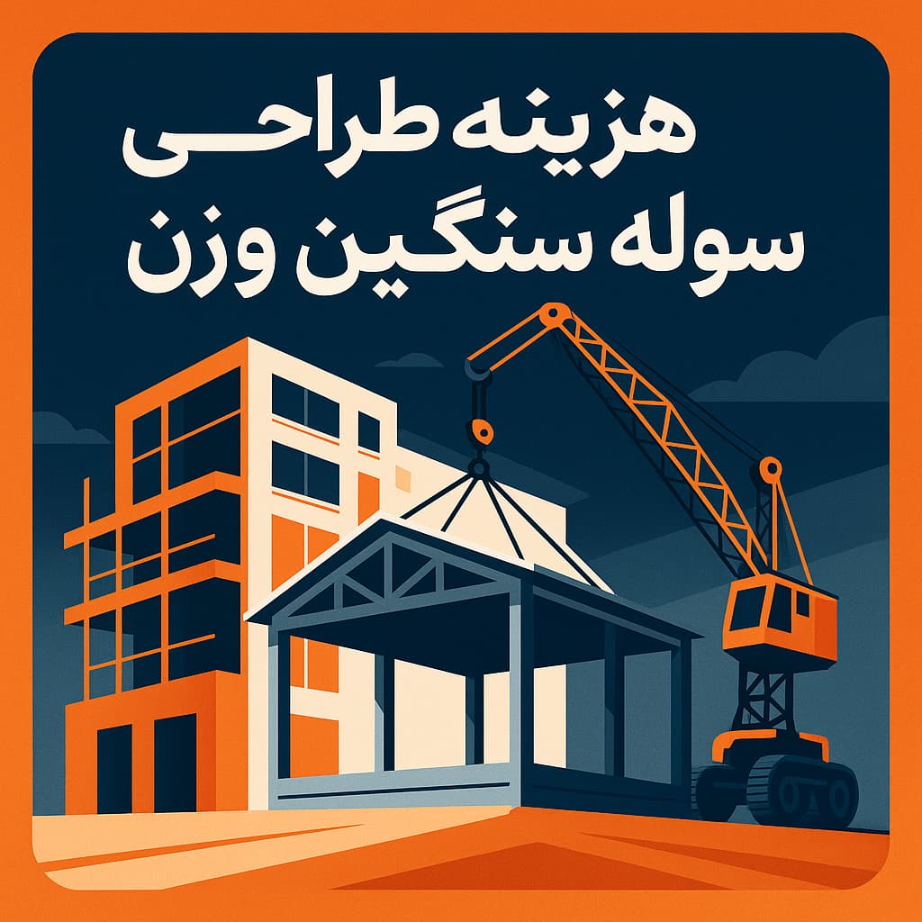 هزینه طراحی سوله سنگین وزن