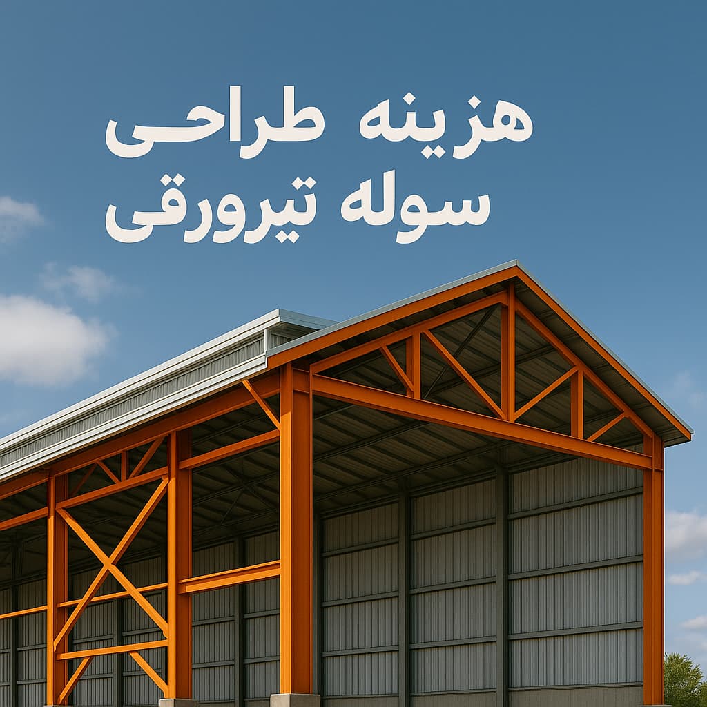 هزینه طراحی و تعمیر سوله تیرورقی