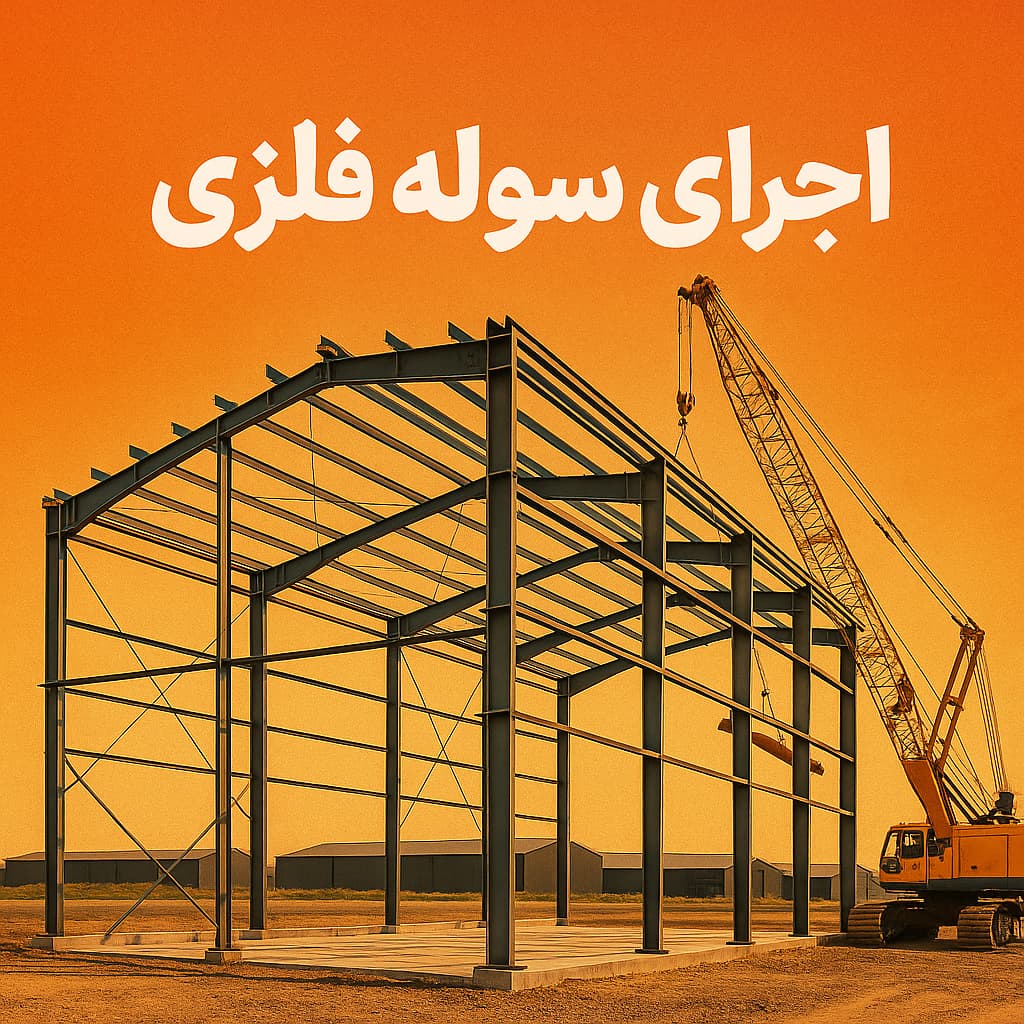اجرای سوله فلزی
