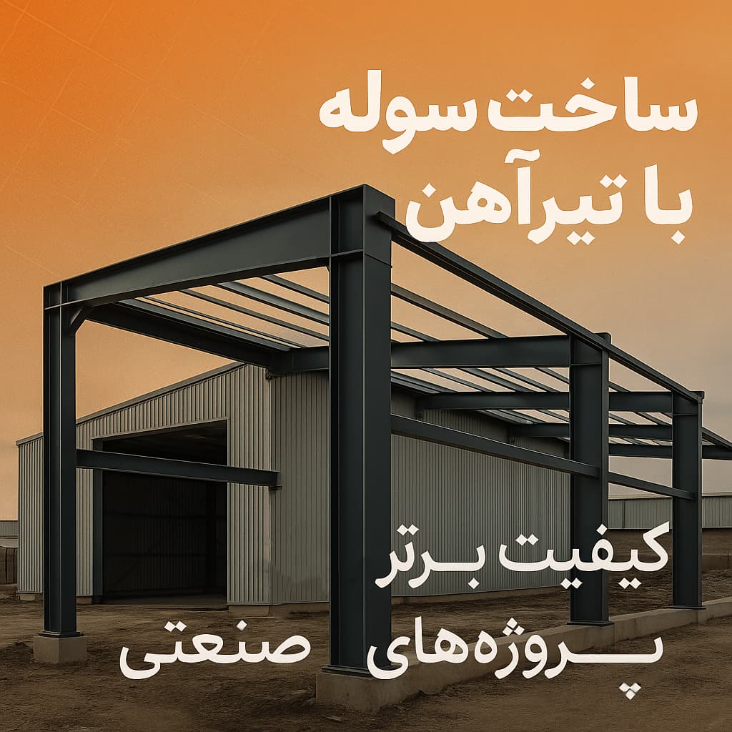 ساخت سوله با تیرآهن