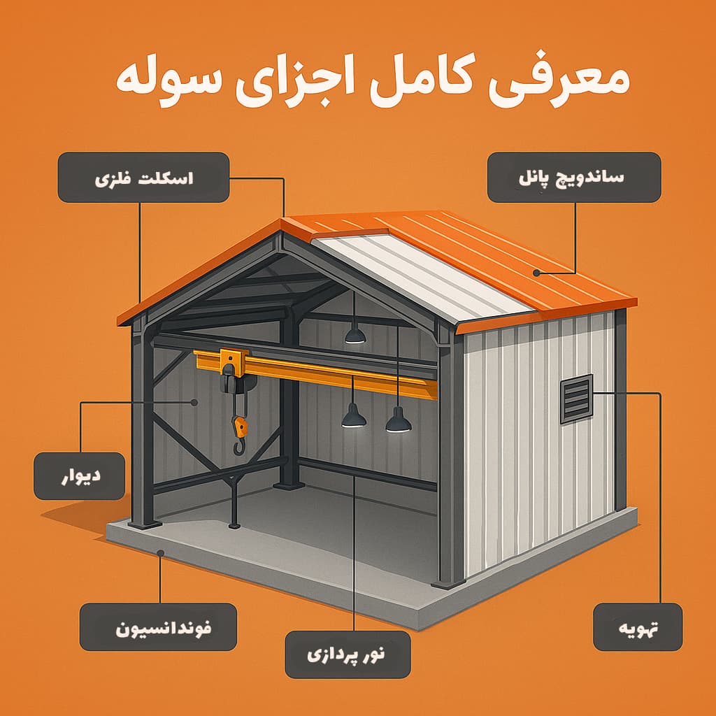معرفی کامل اجزای سوله