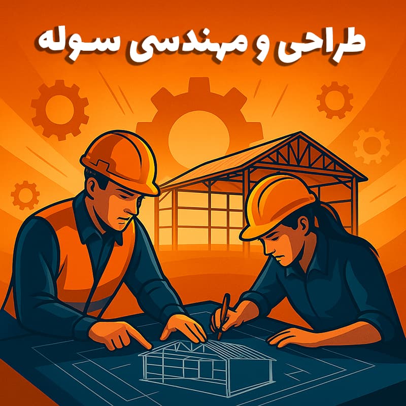 طراحی و مهندسی سوله - سوله بارون